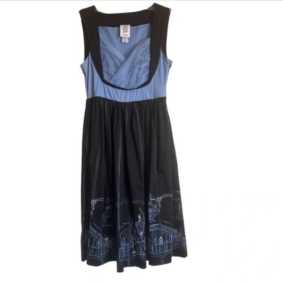 Disney Black and Lavender Midi Dress - Picture 3 of 10